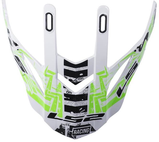 Obrázek produktu LS2 MX437 PEAK GLITCH WHITE BLACK GREEN 800437PK04