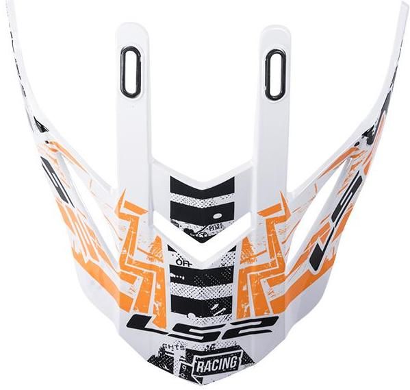 Obrázek produktu LS2 MX437 PEAK GLITCH WHITE BLACK ORANGE 800437PK06