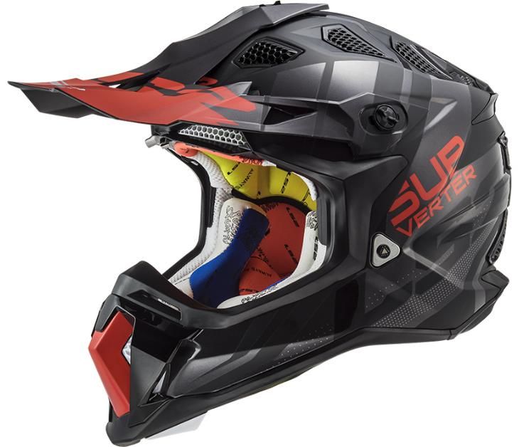 Obrázek produktu LS2 MX470 SUBVERTER TROOP MATT BLACK RED (404702711) 404702711