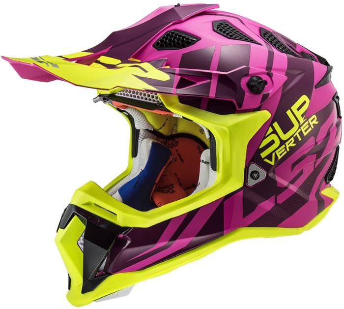 Obrázek produktu LS2 MX470 SUBVERTER TROOP MATT PINK H-V YELLOW (404702746) 404702746