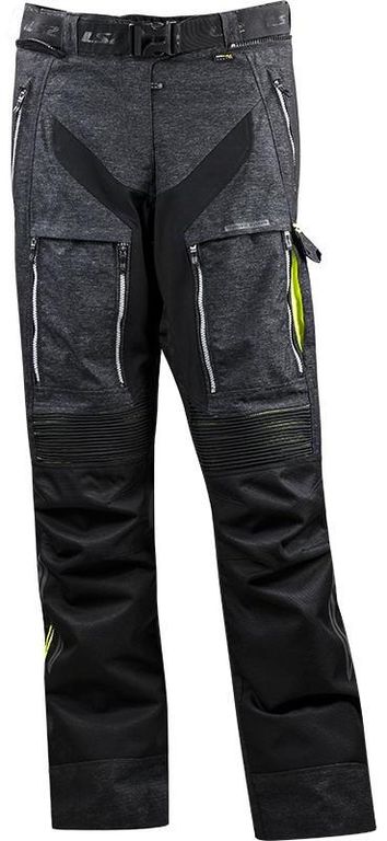 Obrázek produktu LS2 NEVADA MAN PANT BLACK HI-V YELLOW (65010F0154) 65010F0154