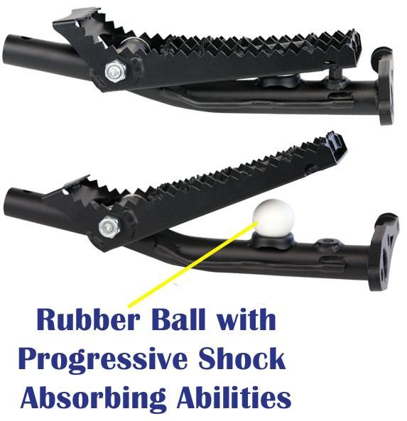 Houser YAMAHA Raptor 700 0614, Pro Bounce Nerf Bar, XC version (053001