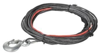 Obrázek produktu Synthetic rope with hook for Cub 4s, 5.5mm (7/32)X15.2 (50´), 4000 lb 881953