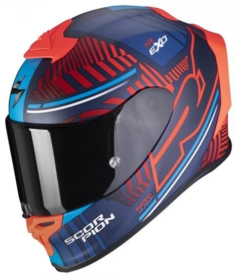 Obrázek produktu Moto přilba SCORPION EXO-R1 AIR VICTORY matná modro/červená MCF_14795