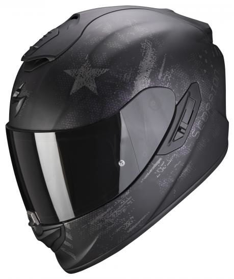 Obrázek produktu Moto přilba SCORPION EXO-1400 AIR ASIO matná černo/stříbrná MCF_14807