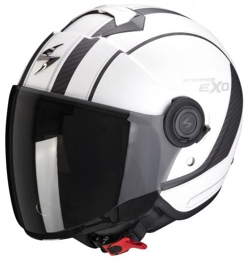 Obrázek produktu Moto přilba SCORPION EXO-CITY SCOOT matná bílo/černá MCF_14881