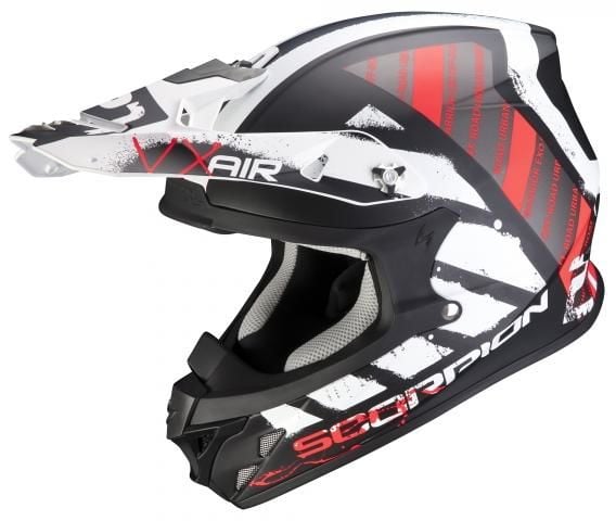 Obrázek produktu Moto přilba SCORPION VX-21 AIR URBA matná černo/bílo/červená MCF_14891