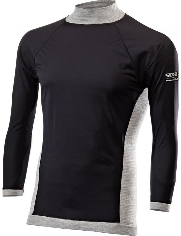 Obrázek produktu SIXS TS4 Merinos tričko s rolákem a dl. rukávem, WindShell TS4-MER-05