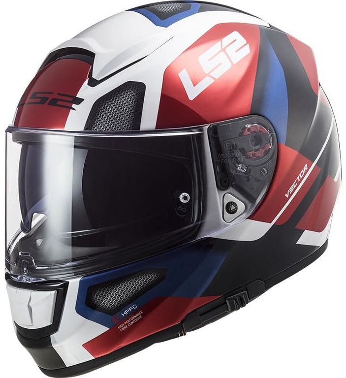 Obrázek produktu LS2 FF397 VECTOR FT2 AUTOMAT GL.WHITE RED (103973832-MASTER) 103973832-MASTER