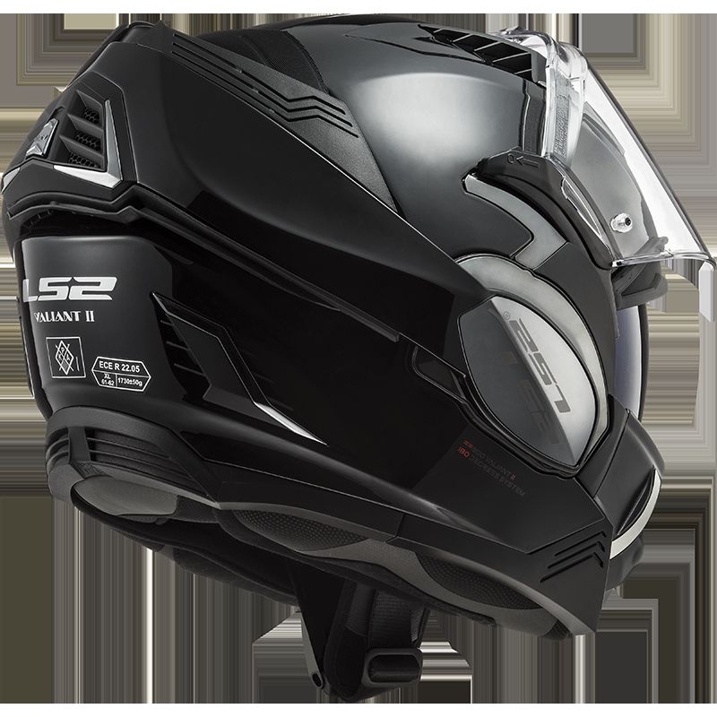 LS2 FF900 VALIANT II SOLID GLOSS BLACK (509001012) | 2HMOTO.cz
