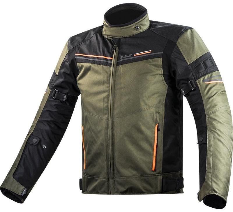 Obrázek produktu LS2 SHADOW MAN JACKET KHAKI BLACK H-V ORANGE 64070W0162-MASTER
