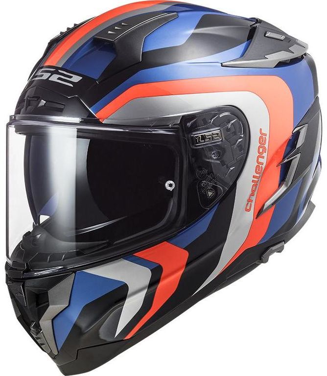 Obrázek produktu LS2 FF327 CHALLENGER GALACTIC GL.BLUE FL.ORANGE 103274052-MASTER