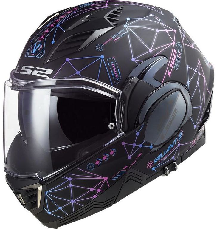 Obrázek produktu LS2 FF900 VALIANT II STELLAR MATT BLACK BLUE (509002626-MASTER) 509002626-MASTER