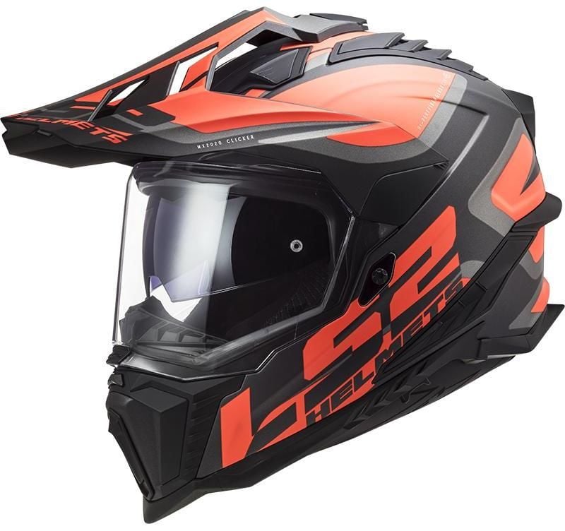 Obrázek produktu LS2 MX701 EXPLORER ALTER MATT BLACK FL.ORANGE 407012152-MASTER