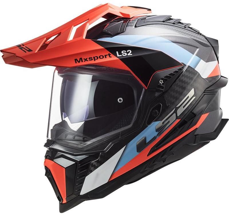 Obrázek produktu LS2 MX701 EXPLORER C FRONTIER G.BLUE FL.ORANGE 407016126-MASTER