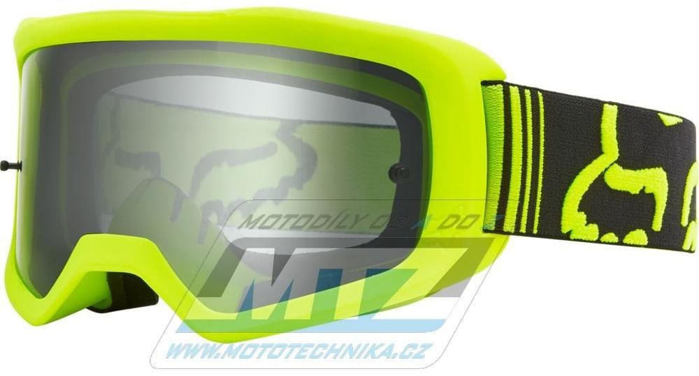 Obrázek produktu Brýle FOX MAIN II Race Goggle MX20 - žluté Fluo FX24001-130