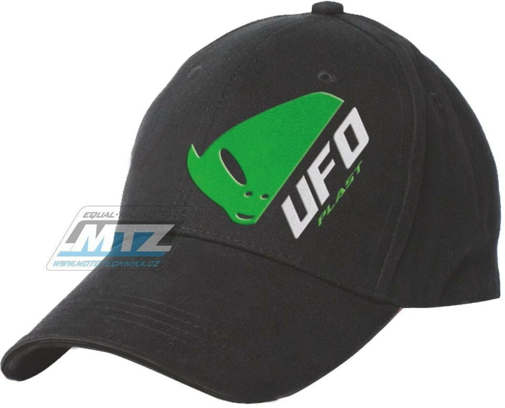 Obrázek produktu Čepice/Kšiltovka Ufo Plast Racing Baseball Cap - černá UF4374-02
