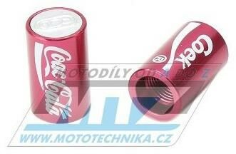 Obrázek produktu Čepičky ventilku COLA - barva červená 85-05704