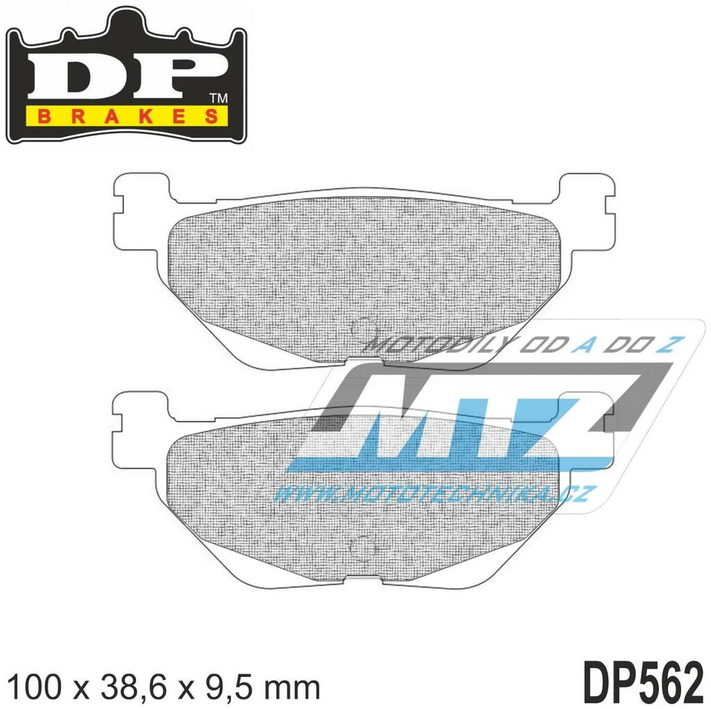 Obrázek produktu SPÉKÁNÍ BRZDOVÝCH DESTIČEK DP562