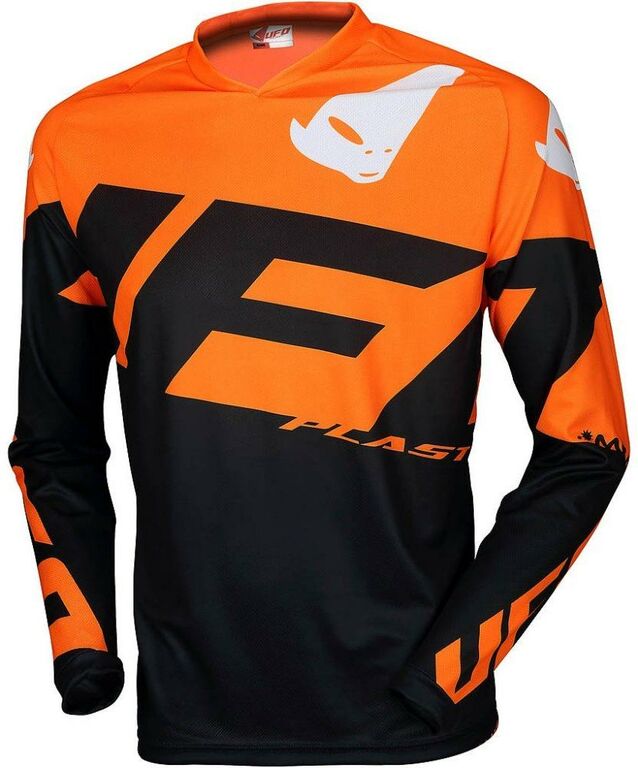 Obrázek produktu Dres motokros UFO MIZAR - oranžový - velikost XXL UF4436-07-XXL