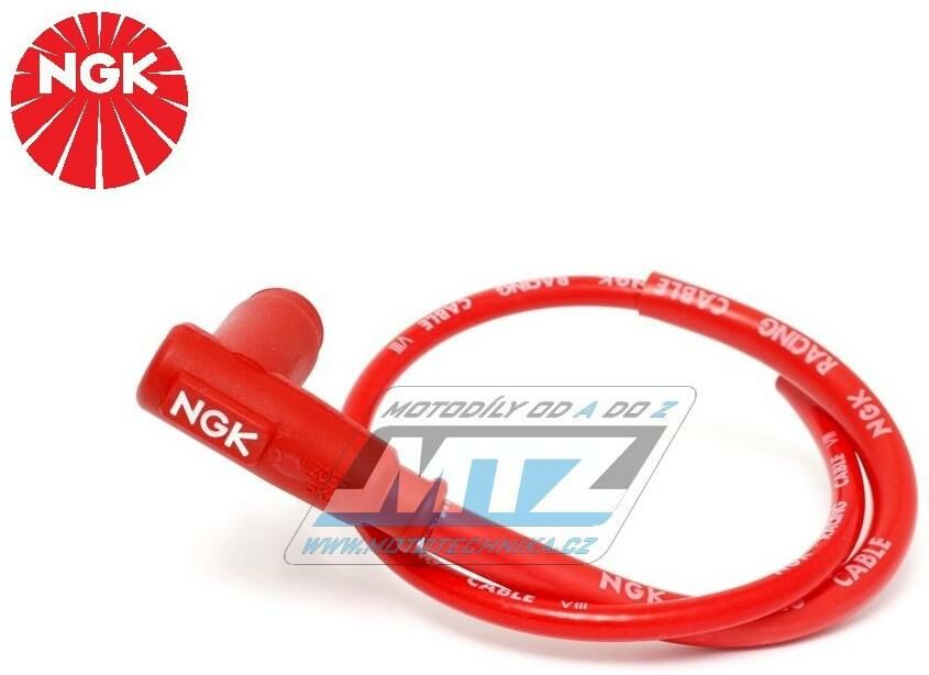 Obrázek produktu Fajfka NGK LZ05FM (silikonová) s kabelem 0,5m kompletní - NGK RACING CR2 NGKRACING-CR2