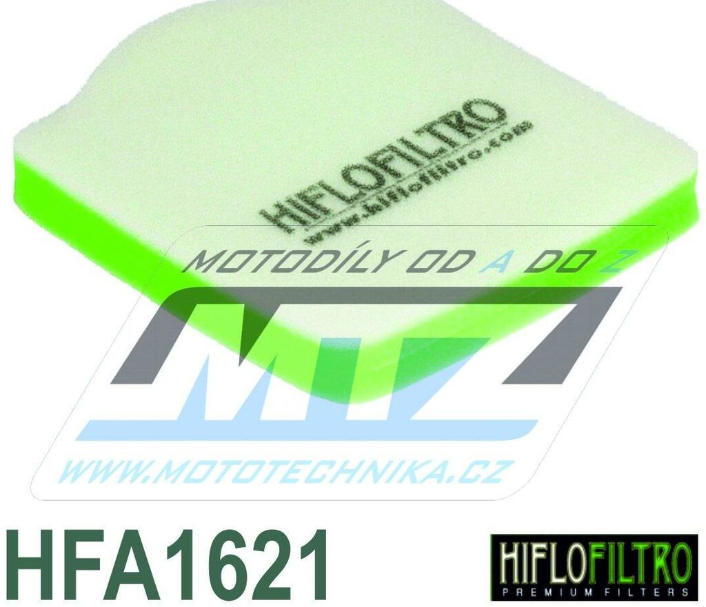 Obrázek produktu Filtr vzduchový HFA1621 (HifloFiltro) - Honda XL600R / 83-88 + XL600L+XL600LM+XL600RM HFA1621