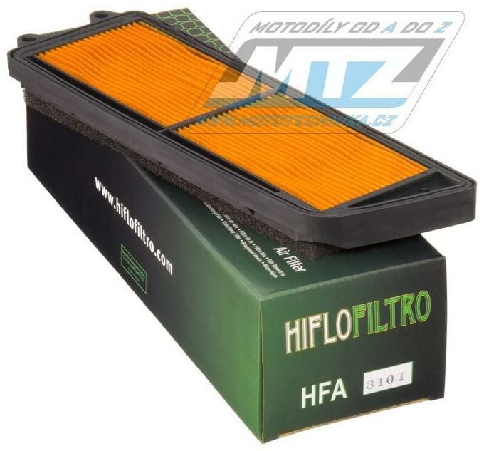 Obrázek produktu Filtr vzduchový HFA3101 (HifloFiltro) - Suzuki AN125 / 96-00 + AN150 / 95-00 (uchycení na dva šrouby) HFA3101