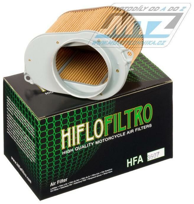 Obrázek produktu Filtr vzduchový HFA3607 (HifloFiltro) - Suzuki VS600 + VS700 + VS750 + VS750 Intruder + VS800 Intruder + S50 Boulevard HFA3607