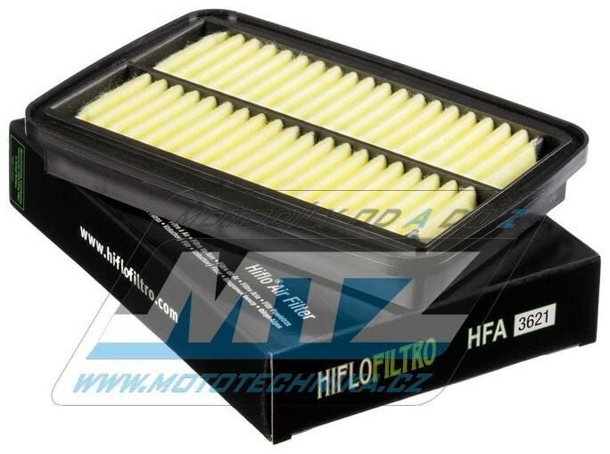 Obrázek produktu Filtr vzduchový HFA3621 (HifloFiltro) - Suzuki GSF600 Bandit + GSF600 S Bandit + GSF650 Bandit + GSF650 S Bandit + GSF1200 Bandit + GSF1200 S Bandit HFA3621