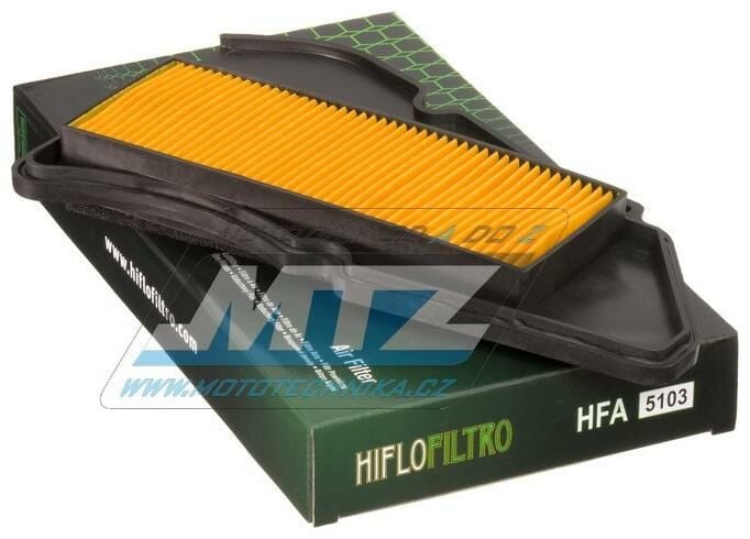 Obrázek produktu Filtr vzduchový HFA5103 (HifloFiltro) - SYM 125 VS + 150 VS (hfa5103) HFA5103