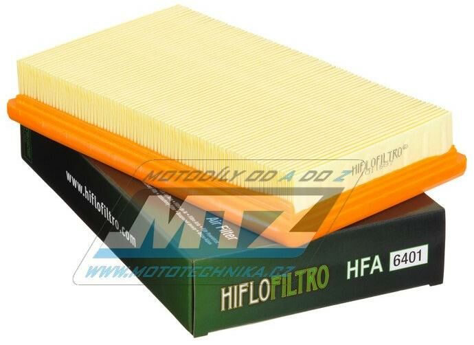 Obrázek produktu Filtr vzduchový HFA6401 (HifloFiltro) - Moto Guzzi 940 Bellagio + 1000 Daytona ie Bip. + 1000 Daytona ie Monop. + 1000 V10 Centauro + 1100 California + 1100 California Sport + 1100 California Stone +  HFA6401