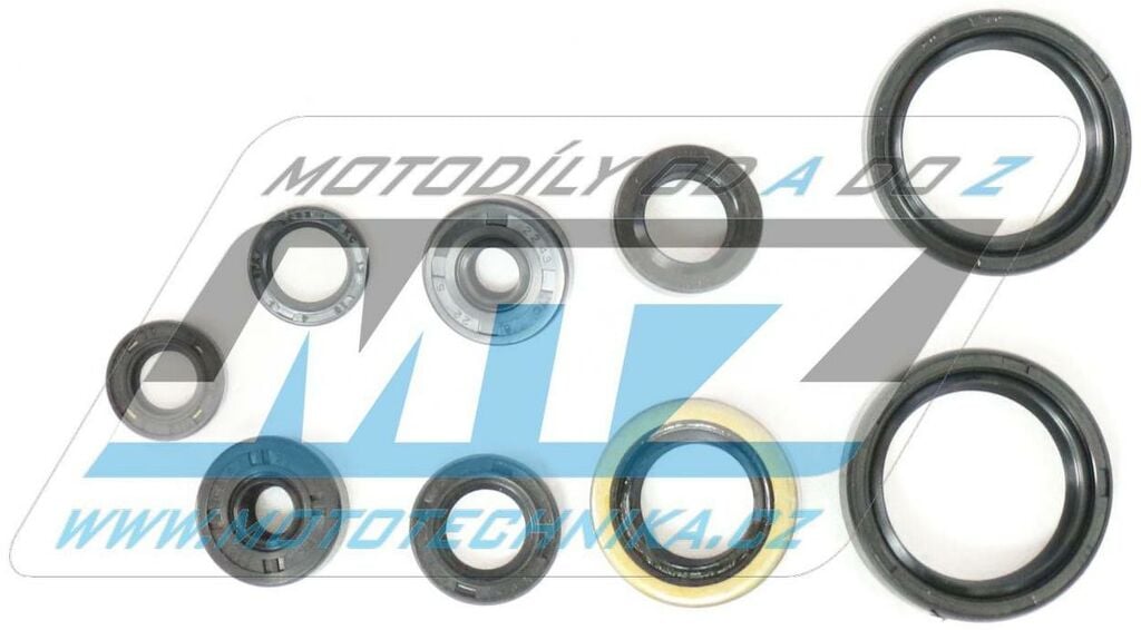 Obrázek produktu Gufera sada (simerinky celý motor) Kawasaki KXF250 / 04-16 + Suzuki RMZ250 / 04-06 (9 kusů) (41_97)