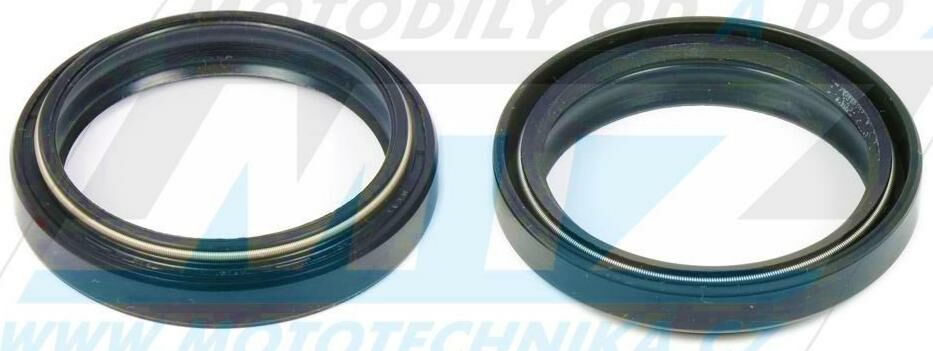 Obrázek produktu Gufero přední vidlice PIA/NTK - rozměry: 40x49,5x7/9,5 - WP White Power 40.40495792-A