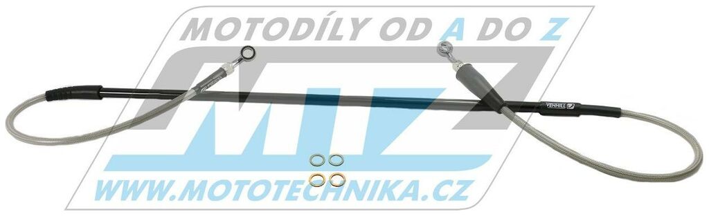 Obrázek produktu Hadice brzdová přední Honda CRF250R / 04-08 + CRF450R / 02-08 + CR125 / 95-07 + CR250 / 95-07 + CR500 / 95-00 VEH02-1-043P