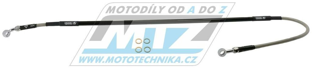 Obrázek produktu Hadice brzdová zadní Husqvarna TC510+TC610 / 93-00 + TE350 / 94-95 + TE410 / 95-00 + TE510+TE610 / 93-00 VEH01-2-006P