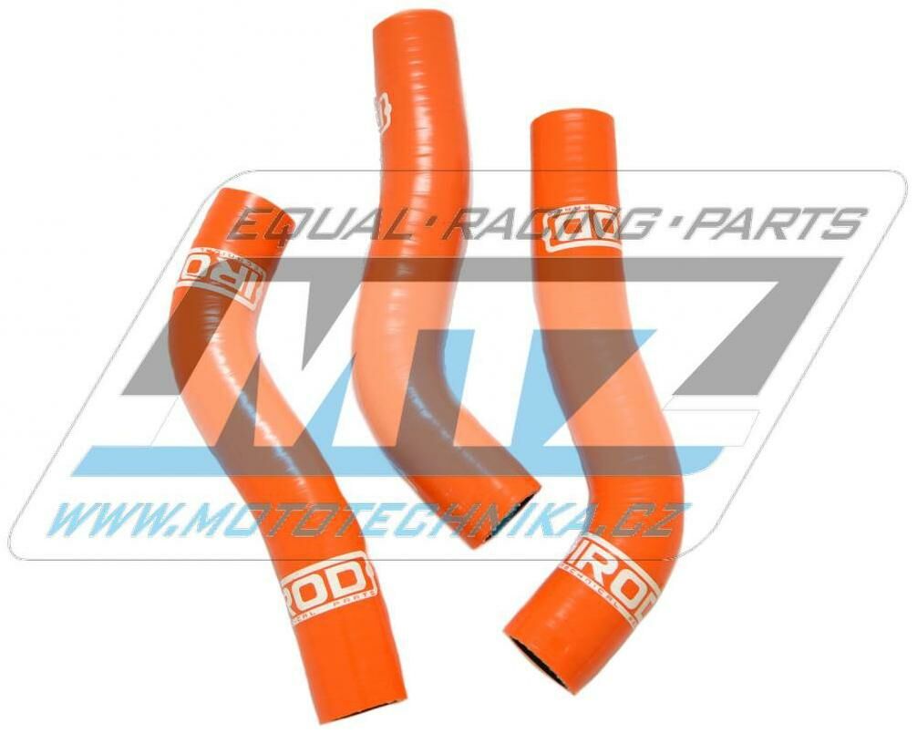 Obrázek produktu Hadice chladiče KTM 250SXF / 07-12 - oranžové (sada 3ks) (ir010040b-vodoznak)