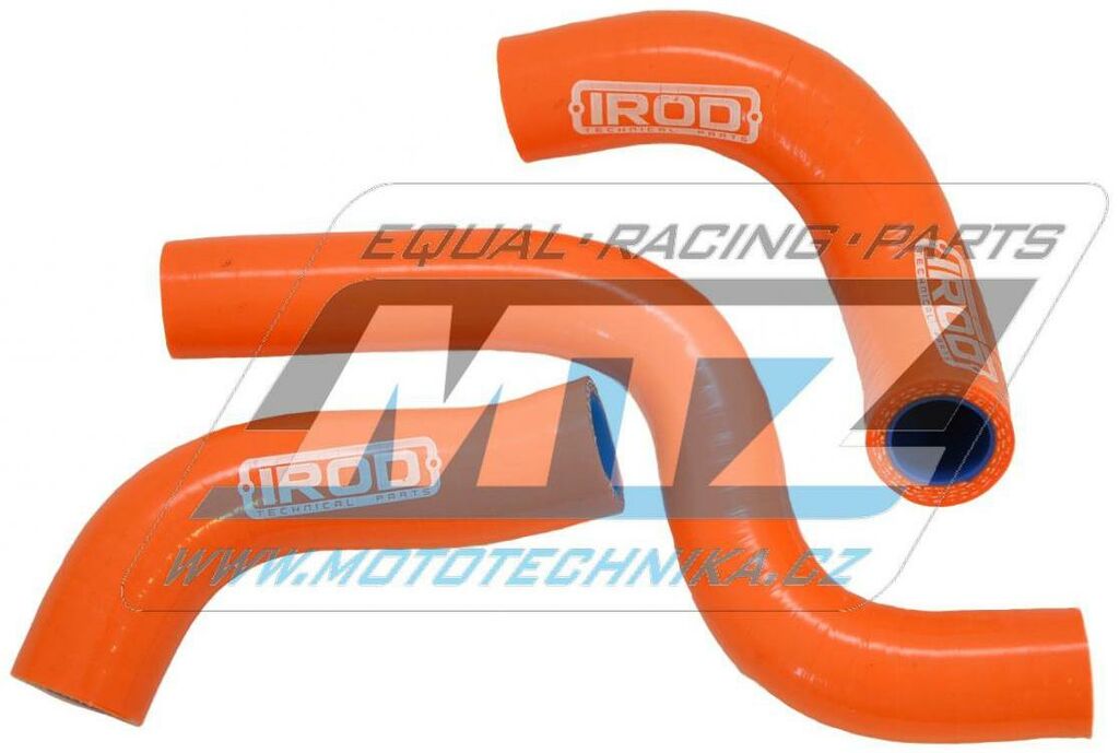 Obrázek produktu Hadice chladiče KTM 350 Freeride / 12-16 - oranžové (sada 3ks) (ir010072-vodoznak) IR010072