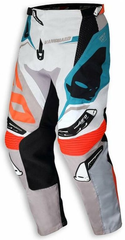 Obrázek produktu Kalhoty motokros UFO VANGUARD - šedé - velikost 40/58 UF4408-18-40