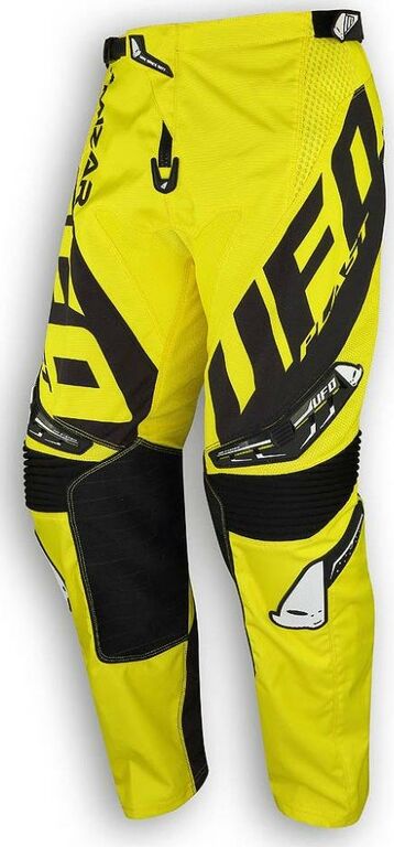 Obrázek produktu Kalhoty motokros UFO MIZAR - žluté - velikost 38/56 UF4435-05-38