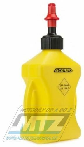 Obrázek produktu Kanystr rychlotankovací na benzín Acerbis - 10L - žlutý (ac0022714) AC0022714.060