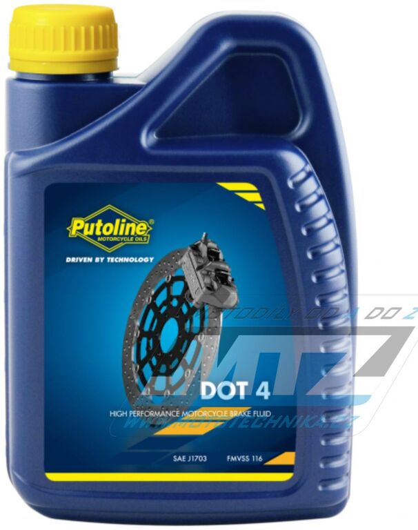 Obrázek produktu Kapalina brzdová Putoline DOT4 (1L) PU70037