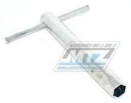 Obrázek produktu Klíč na svíčku - rozměr 16 mm / délka 180 mm 84-A0109