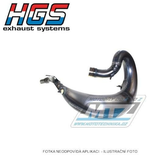 Obrázek produktu Koleno výfuku HGS - KTM 65SX / 02-08 HGS-KTM.001-PIPE