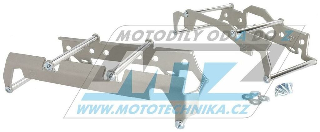 Obrázek produktu Kryty chladičů hliníkové Radiator Guard - KTM SX+SXF+EXC+EXCF / 19-22 + Husqvarna TE+FE+TC+FC (s ventilátorem) CP0600203