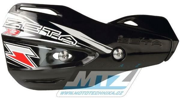 Obrázek produktu Kryty páček ZETA XC3-Protector (se zvýšenou ochranou pumpy) - ZETA ZE72-0406 - černé ZE720406