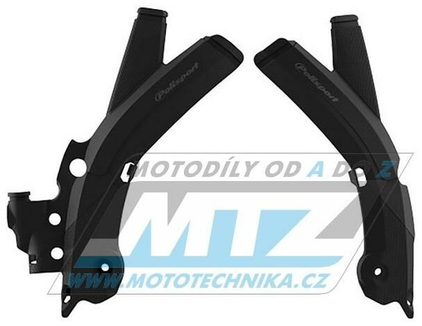 Obrázek produktu Kryty rámu Sherco SE+SEF (2takt+4takt) / 17-24 - barva černá PS8473000001