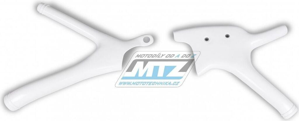 Obrázek produktu Kryty rámu Yamaha YZ125+YZ250 / 93-01 - barva bílá UF2859-01