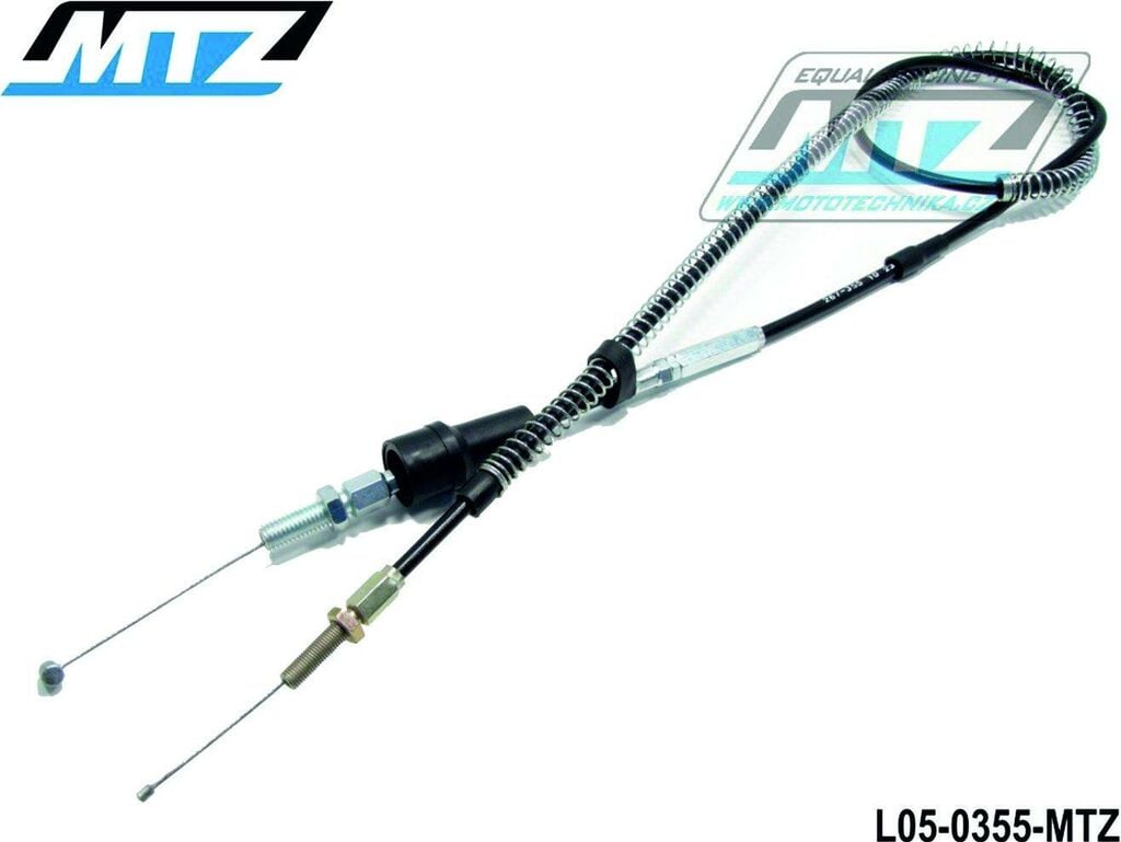 Obrázek produktu Lanko plynu Yamaha YZ125 / 07-21 + YZ250 / 06-25 + YZ125X+YZ250X L05-0355-MTZ