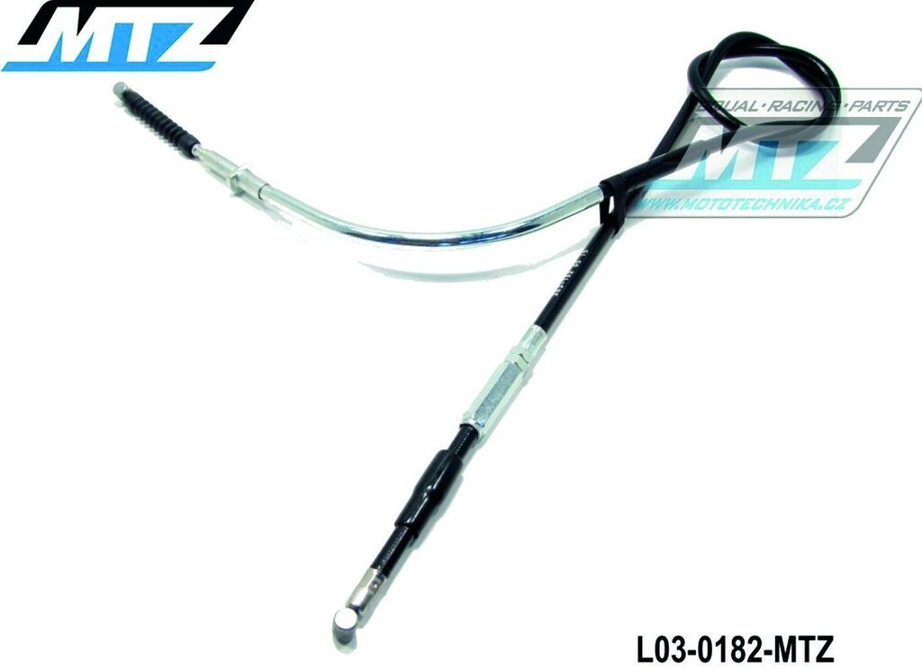 Obrázek produktu Lanko spojky Kawasaki KX250 / 90-98 + KX500 / 90-04 + KDX250 / 91-94 L03-0182-MTZ