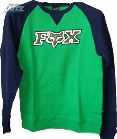 Obrázek produktu Mikina pánská FOX - modro-zelená  XS (fx45400313002) FX45400-313-X
